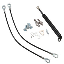 Nieuwe schokdemper voor de achterklep voor Dmax 2012+ 2015+ RVS Gas Easy D-Max