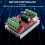 DC 6-60V 400W BLDC driefasige borstelloze motorcontroller PWM Hall Con 10