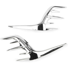 Rivestimento esterno cromato per altoparlante passeggero per motocicletta per Goldwing GL1800 2006-2015 2007 2008 2009 2010 2011 2012 2013 2014