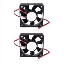 2x 50mm 12V 2Pin 4000RPM glijlager pc-behuizing CPU-koeler koelventilator