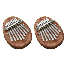 Mini piano de pulgar Kalimba de 8 tonos, instrumento portátil para principiantes, C