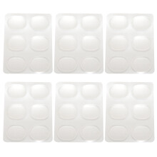 36 stuks drumdemper gel pads siliconen drums voor toonregeling - transparant