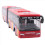 Kindermodelauto, bus, auto, speelgoed, kleine baby, pull-back, rood 8