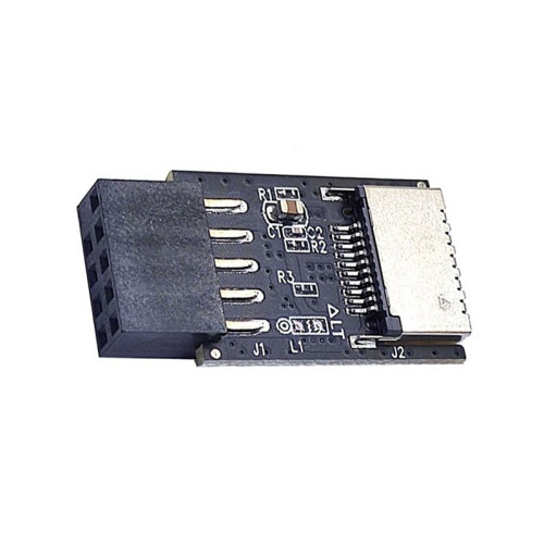 Moederbord USB2.0 9Pin naar TYPE-C A-KEY Frontconnectorconverter USB3.2 TYPE-E Interface Header Adapter 2