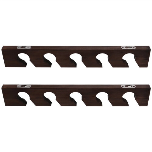 Espositore verticale per cappelli da baseball in legno da parete 2
