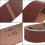 Πακέτο 36 ταινιών λείανσης 3X21 ίντσες (75X533mm) ιμάντα οξειδίου αλουμινίου (3 τεμάχια) 8