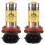 2 X Φώτα LED υψηλής ισχύος 100W H8 H11 Κίτρινο φως ομίχλης 2828 20Led προβολέας 1