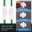 50 τεμάχια CH2 Spring Quick Wire Connector Cable Cable Stencil Box για LED Strip Light 6