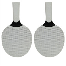 Sportartikelen Siliconen Multi-Kleur Tafeltennisrackets Geschikt voor Beginners in Training en Competitie Grijs-Wit