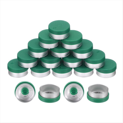 Klappdeckel, 200 Stück, gratfrei, grün, 13 mm 1