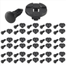 30 piezas de plástico de 8 mm para parachoques con remache de cierre.