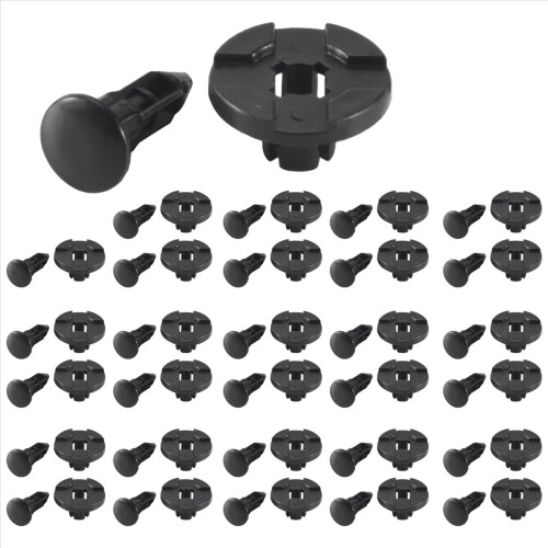 30 piezas de plástico de 8 mm para parachoques con remache de cierre.