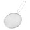 Fijne zeef olievergiet zeefschep 12 cm diameter 1
