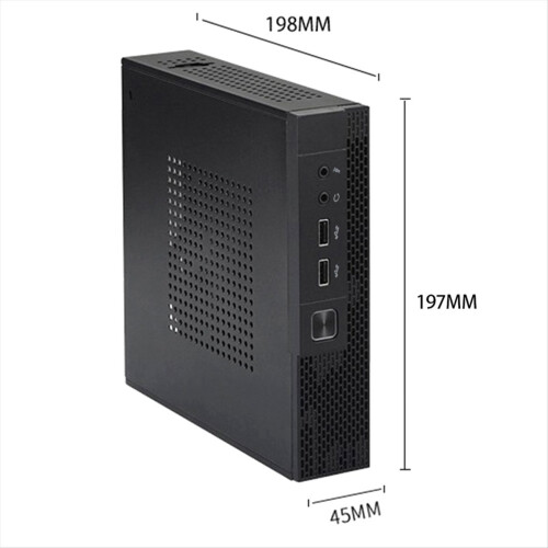 2X ITX Υπολογιστής TX02 Mini Desktop Βιομηχανικός Έλεγχος HTPC 1