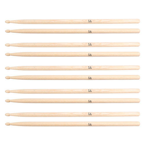 Drum Stick 5A Jazz Drum Stick Πρακτική Διδασκαλία Μασίφ Ξύλο για Παιδιά Κρουστά Όργανα