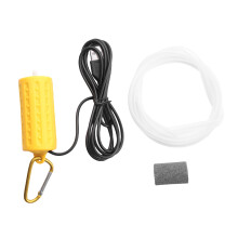 USB Mini -ilmastointipumppu Akvaarioilmastin Erittäin hiljainen akvaario Kalastushappi ——Keltainen