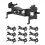 10 τεμάχια για κλιπ οροφής Evolution EX L200 TRITON Auto Roof Clips, κλιπ επένδυσης ράγας Snap 2