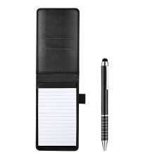 12-teiliges Set mit kleinen Notizblöcken im Taschenformat, inklusive 10 Nachfüllblättern (3 x 5 Zoll)
