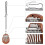 2 τεμάχια Kalimba Thumb Piano 8 πλήκτρων Mini Finger για αξεσουάρ οργάνων ενηλίκων παιδιών 4