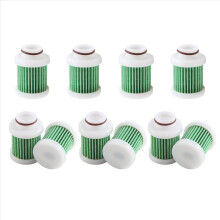 10 filtros de combustible 6D8-WS24A-00 para motores fueraborda marinos F40A, F50, T50, F60, T60, F70, F90 y F115.