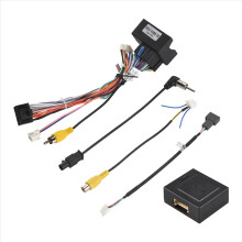 Autostereon äänentoiston 16-nastainen Android-virtajohtosarjan sovitin + Canbus-boksi 3008/2008/ C4/C3 XR/C5/DS6 -malleihin