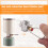 Camping Gas Saver Plus Umrüstventil für Flachtanks, Silber 8
