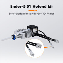 NIEUW -5 S1 Hotend Kit Titanium Koper Keelverwarmingsblok Siliconen Afdekking 3D Printeronderdelen
