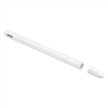 Schutzhülle für Tablet-Druckstift, 2er-Pack, tragbares, weiches Silikon-Etui, Zubehör, Weiß
