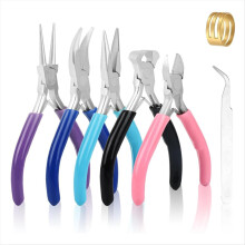 Alicates para joyería, paquete de 5, herramientas para hacer alicates, alicates de corte y cortador de alambre para reparaciones y manualidades.