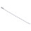 Edelstahlperlen, 10 cm lang, 2,4 mm Durchmesser, 100 Stück, silberfarben 5