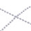 Edelstahlperlen, 10 cm lang, 2,4 mm Durchmesser, 100 Stück, silberfarben 7