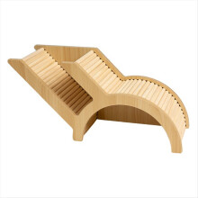 Waschbares Hamsterhaus aus Holz mit Kletterwand und Tunnel – ideal für kleine Haustiere wie Zwergmäuse.