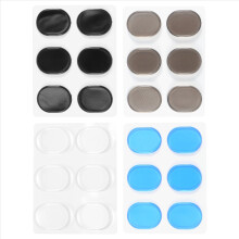 24 stuks siliconen drumdemperpads, snare-demperpads, zachte gelpads voor drumtoonregeling