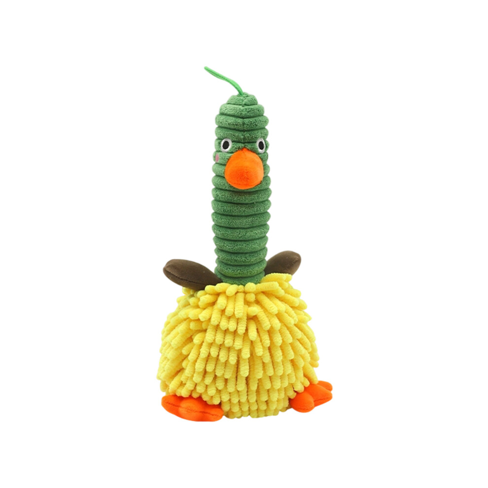 Lovely Duck Designs Chenilles Hand Towel for Kids Fast-Yellow