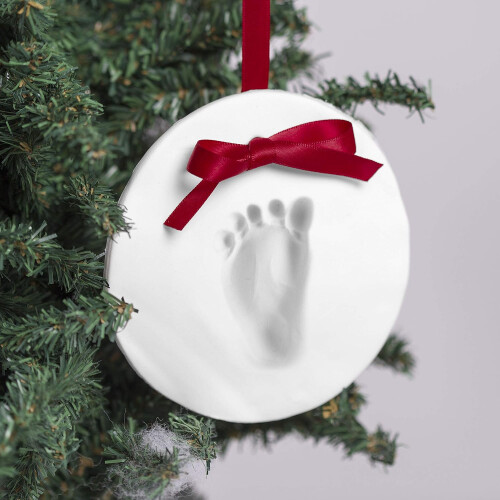 Εξατομικευμένο κιτ εκτύπωσης ποδιών για μωρά, πηλός τροφίμων, για τις πρώτες 2