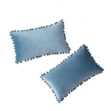 Elegante cojín cuadrado decorativo para hogares modernos, funda de terciopelo suave, diseño con cremallera invisible de fácil cuidado (45 x 45 cm).