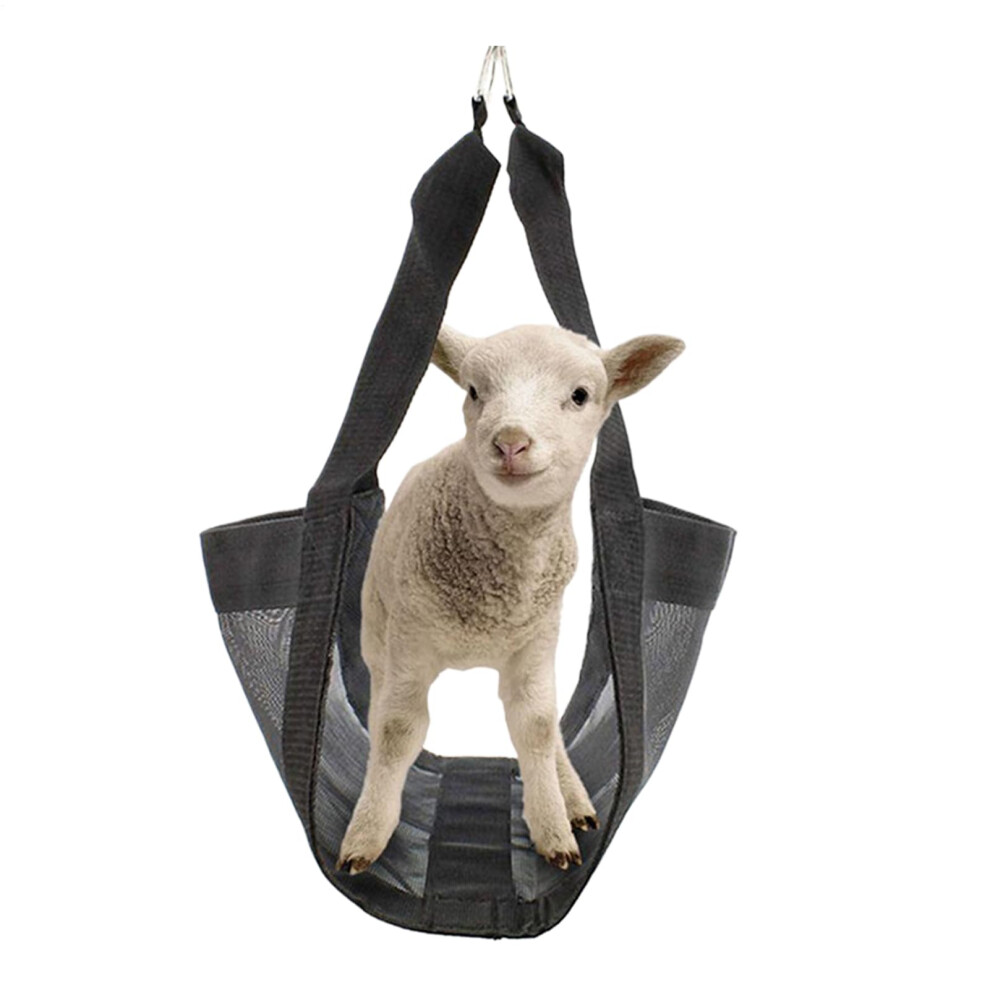 Scale Sling Nylon Sling For Weighing Small Animals, Adjustable Straps Livestock Lifting Halter For Calves Rabbits
