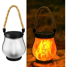 Flackernd Flamme Solar Laternen Tanzende Flamme Solar Laterne Outdoor Lichter Automatisch Lichtsensor