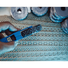 Klei Textuur Roller met Egyptische Patronen - 3D Reliëf Roller Tool voor Hars