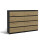 Commode artisanale Malwa M8/140 ANTHRACITE 1