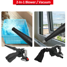 21V Wireless Leaf Blower & Vacuum, 2.0Ah, 52cm, Lightweight
