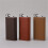Efficient Outdoor Ready Nonrust Steel Flasks Leak-Reddish Brown 4