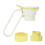 Beverage Filter Spout Caps with Removable Strainer-Yellow 1