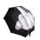 Cooler, modischer schwarzer Regenschirm mit neuem Mittelfinger-Design 1