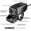 PD3.0+QC3.0 .0 Θύρα γρήγορης φόρτισης USB για μοτοσικλέτα με ψηφιακή φόρτιση βολτόμε 5
