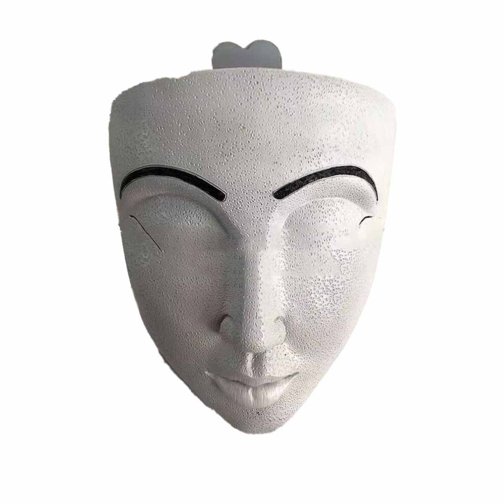 Stylish Face Planters, Concrete Material Wall Mounted Design Concrete Head Planter For Indoor Outdoor Decor With Drainage Hole (Stylish Visual Represe-image-OPC-PN8ZVJ2-NEW