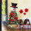 Χριστουγεννιάτικα παιχνίδια χιονιού, κιτ διακόσμησης χιονάνθρωπου για 5
