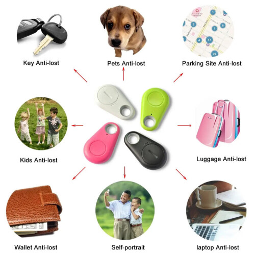5 τεμάχια κλειδοθήκη Bluetooth GPS Tracker Παιδί Εντοπιστής κατοικίδιων ζώων Ασύρματο 2
