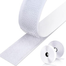 Wetterbeständiges Montageband, wiederverwendbares, robustes Klettband, selbstklebende Streifen für glatte Oberflächen, ideal für Schulprojekte,