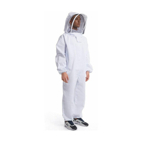 Apiary Defender: Επαγγελματική Στολή Μελισσοκομίας, Ανθεκτικά Γάντια από Δέρμα
